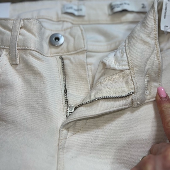 NWT J.Jill Modern Slim Bootcut Jean Denim Vintage Cream Size 2 Petite - Picture 8 of 16